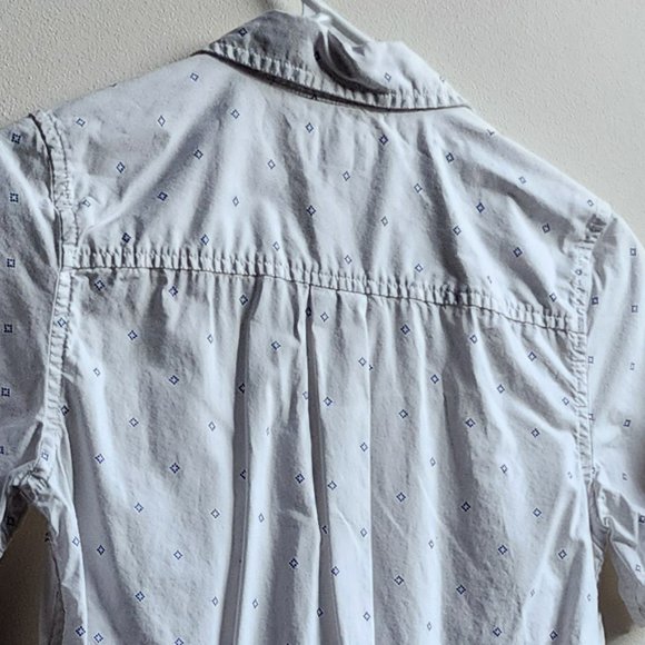 Children's Place White Button Down Shirt Size 10/12 - Picture 10 of 12